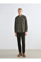 Regular Fit Long Sleeve Plaid Men's Shirt - 2
