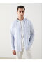 Regular Fit Long Sleeve Striped Men's Shirt