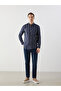 Regular Fit Long Sleeve Striped Men's Shirt - 2