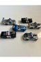 Pull and Drop Metal Police Cars 6-Piece Set 8 cm Cars - 2