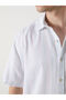 Regular Fit Short Sleeve Striped Men's Shirt - 3