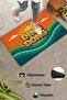 Ding Dong Retro 70S Digital Print Pcs Home Office Workplace Outside Door Mat 45X70Cm - 2