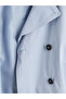 Double Breasted Collar Women's Trench Coat - 7