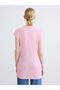 Crew Neck Striped Women's Tunic - 4