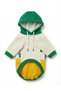 Bnt-S2510 Cat and Dog Hooded Sweatshirt Yellow