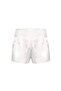 Women's Satin Strap Lace Detailed Mini Shorts Pajama Set - 5