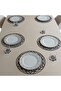 Supla Placemat Felt 34 cm Plate Pan Pot Mat Tableware Service Presentation Fireproof 8 Pieces - 4