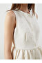 Crew Neck Textured Blouse - 3