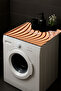 Washing Machine and Dryer Cover Non-Slip Washable Machine Top Protection Pad Decorative Mat - 4