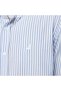 Men's Blue Regular Fit Striped Shirt - 5
