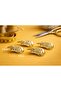 Special Design Button 3.5 cm Gold Plated 1 Pack 4 Pieces - 3