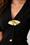 Special Design 4 cm Gold Plated Button 1 Pack 4 Pieces - 3