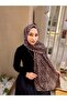 سلسلة Mineleşarp Vahşi Zarafet من طبعة الفهد قطع شالات عصرية مانع للانزلاق مقاومة للتجاعيد