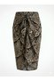Premium Women's Viscose Pareo Beach Dress-80X135 cm Sarong That Can Be Converted to a Dress in Leopard and Multicolor - 3