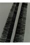 Black and White Rug Stripes on the Edge 1 Meter - 2