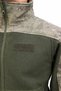 Camouflage Shoulder Detail Fleece Tactical Coat – Military Style Zippered Outdoor Fleece Jacket - 4