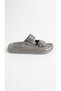 Women's Soft Orthopedic Non-Slip Sole Stone-Embellished Two t Buckled Daily Slippers - 7