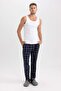 Slim Fit Slim Fit Rib Knit Undergarment B3150Ax23Hs - 2
