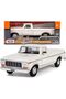 Motormax 1977 Ford F-150 Custom Pickup Green 1/24 Model Car White - 3