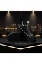 Black High-Sole Sneaker - 5