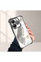 Infinix Smart 8/8 Pro Compatible Kelebek Printed Transparent Silicone Shock Absorbing Case Stylish and Durable