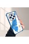 Redmi 14C Compatible Kelebek Printed Transparent Silicone Shock-Absorbing Case Stylish and Durable
