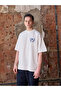 Unisex White Oversized 100% Cotton Back Printed Crew Neck Street Style T-Shirt My Way - 2