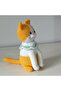 Amigurumi Knitted Toy Cat Light Yellow - 4