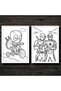 Coloring book, 45 Deadpool illustrations, A4 - 4