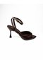 606 Brown Heeled Evening Dress Women's Shoes - 2