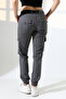 Linen Cargo Pocket Seasonal Trousers with Elastic Legs - 7