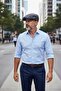 Black Summer London Cap Hat Italian Style Cap