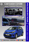 Kia Picanto (2017-2023) Dashboard Cover Panel Protection Dashboard Protection Perfect Fit Prevents Cracking Non-Slip