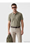 Esvab • Modern & Distinctive Devrik Roba Collar Pique Men's T-Shirt - 2