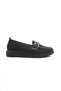 B1600 Buckle Detail Knitwear Loafers - 3