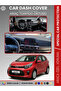 Kia Picanto (2017-2023) Dashboard Cover Panel Protection Dashboard Protection Perfect Fit Prevents Cracking Non-Slip
