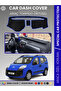Citroen Nemo (2007-2020) Dashboard Cover Front Chest Protection Dashboard Protection Prevents Cracking Exact Fit