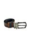 184 364 Men's Genuine Leather Belt with Leather Sides