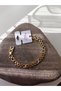 Xuping Wicker Model Zircon Stone Gourmet Steel Bracelet - 6
