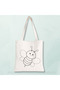 5 Pieces of Bee Maya Design Paintable Cloth Bag - Educational Hobby Painting for Children Bag Pieces - 2
