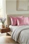 Silk Saten Y Pillowcase Set of 2 - 50X70 cm - Hair and Skin Friendly + Gift Buckle + Lavender Pouch - 3