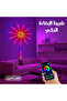 مجموعة إضاءة LED ذكية على شكل ألعاب نارية - إضاءة محيطية RGB متزامنة مع الموسيقى عبر تطبيق البلوتوث، إضاءة ليلية بتأثير الألعاب النارية تعمل بـ USB 5 فولت مع جهاز تحكم عن بعد بـ 24 مفتاحًا لديكور الغرفة ✨ 🕹️ - 5