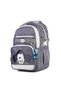 Relaxion 1920 Smoked Boys' 3-Piece Primary School Set P Plush U S Backpack Lunchbox and Pen Holder - 3