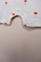 Floral Print Straps Barbatöz Baby Rompers - 4
