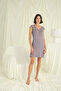Dodes Dodes Sleeveless Lace Collar and Button Front Nightgown - 4