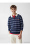 Sparkling Choices from Shining Store Devrik Roba Collar Striped Boy's T-Shirt