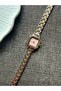 Öztel Women's Wristwatch Small Square Pink Inside - 8