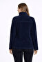 Women's Full Zippered Thick Windproof P Fleece Jacket Cardigan - 3