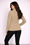 Women's Full Zippered Thick Windproof P Fleece Jacket Cardigan - 3