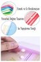 Green A4 Snap Fastener File Transparent Colored Envelope File 5 Pieces Snap Fastener File Waterproof 100 Sheet Capacity - 2